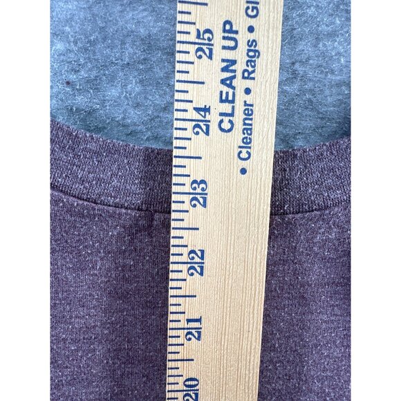 Feathers Maternity "Love" Sweatshirt Medium Burgundy - Picture 5 of 5